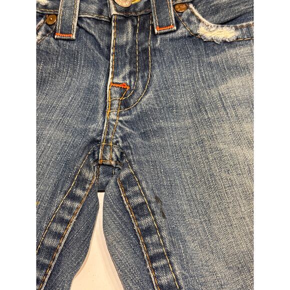 TRUE RELIGION VTG Millennials Y2K Joey Mid Rise Bootleg Flare 27 - Picture 6 of 8